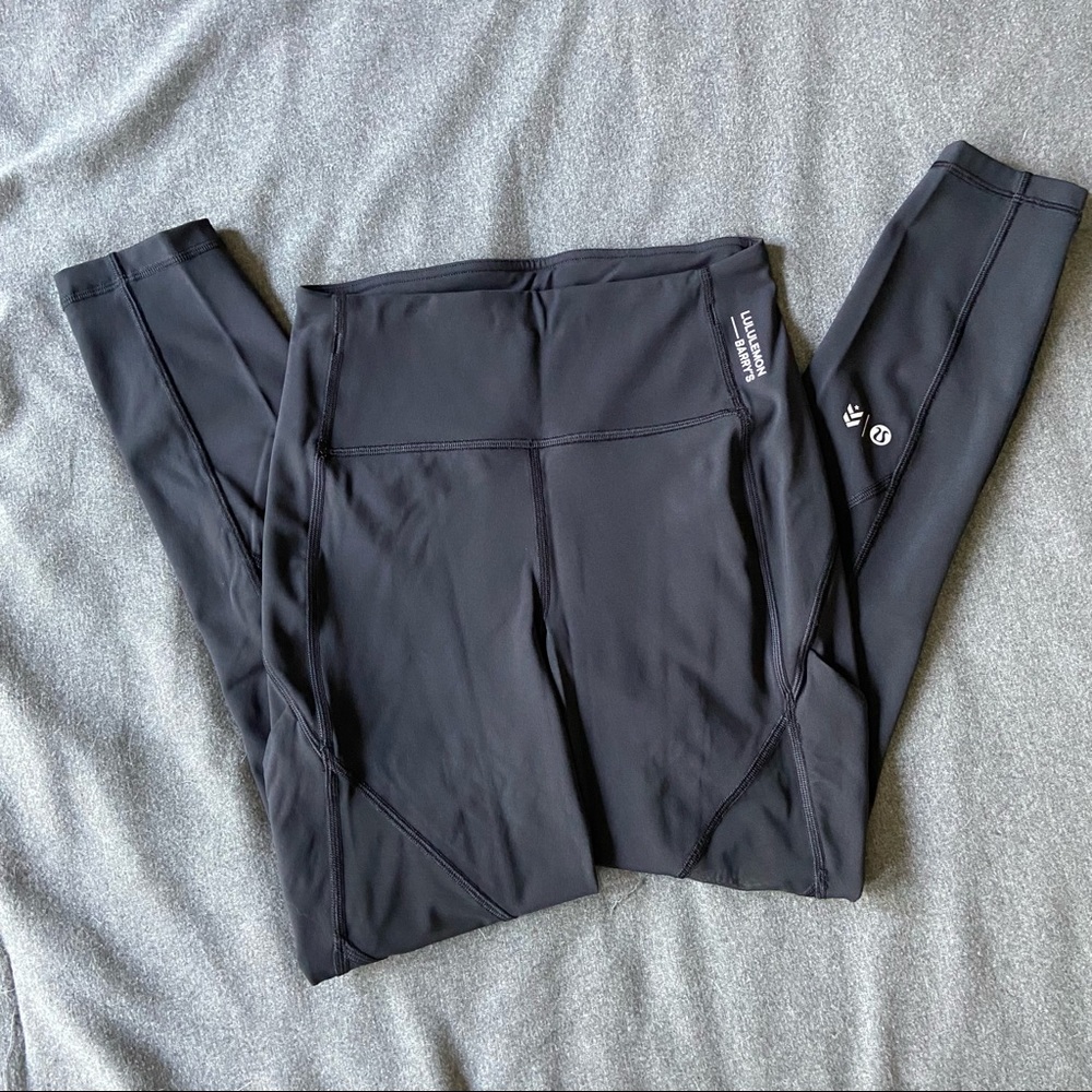 Lululemon barry's leggings black